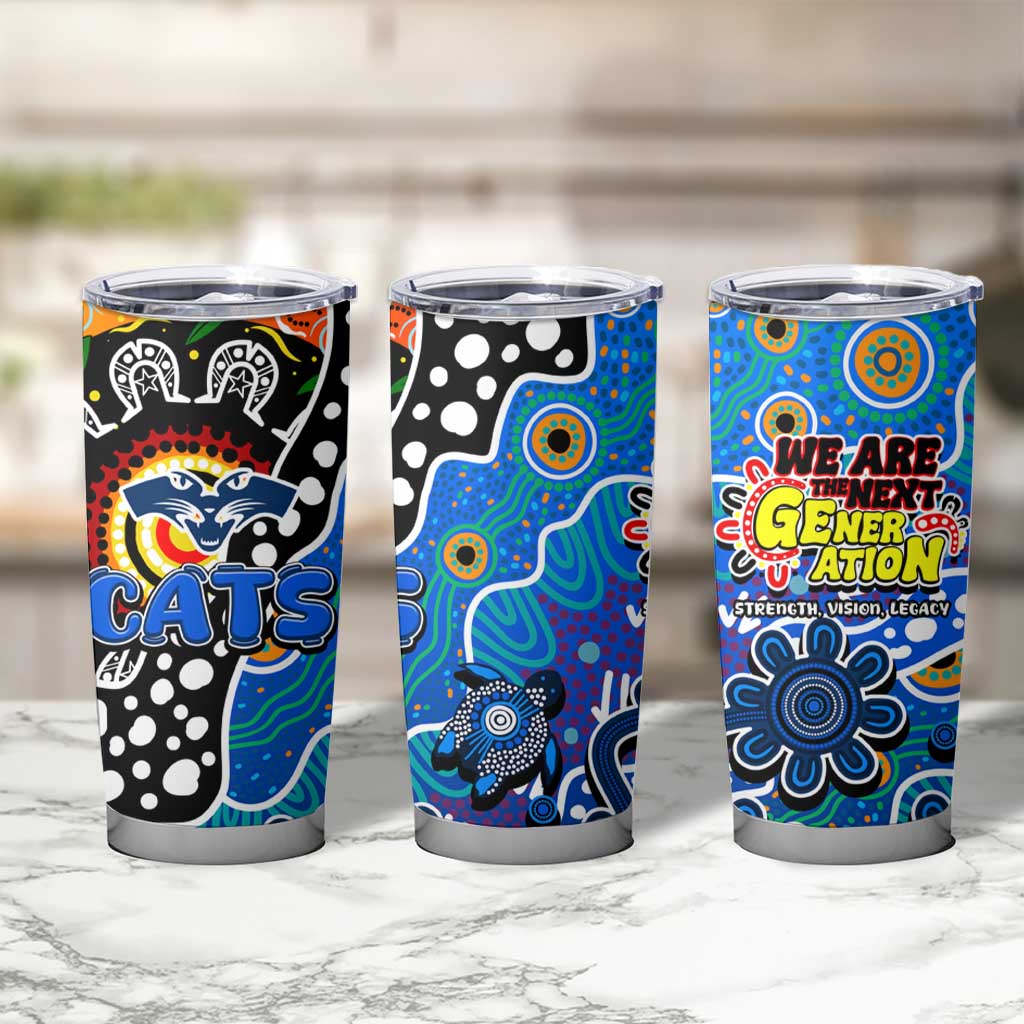 Cats AFL Celebrating 50 Years of Naidoc Tumbler Cup NAIDOC Week 2025 Aboriginal