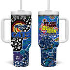 Cats AFL Celebrating 50 Years of Naidoc Tumbler With Handle NAIDOC Week 2025 Aboriginal