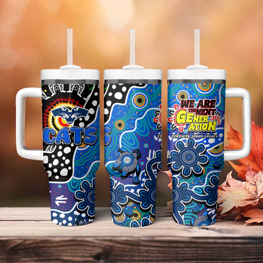 Cats AFL Celebrating 50 Years of Naidoc Tumbler With Handle NAIDOC Week 2025 Aboriginal