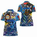 Personalised Cats AFL Celebrating 50 Years of Naidoc Women Polo Shirt NAIDOC Week 2025 Aboriginal