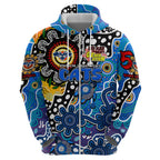 Personalised Cats AFL Celebrating 50 Years of Naidoc Zip Hoodie NAIDOC Week 2025 Aboriginal