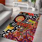 Suns AFL Celebrating 50 Years of Naidoc Area Rug NAIDOC Week 2025 Aboriginal
