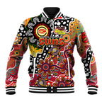 Personalised Suns AFL Celebrating 50 Years of Naidoc Baseball Jacket NAIDOC Week 2025 Aboriginal