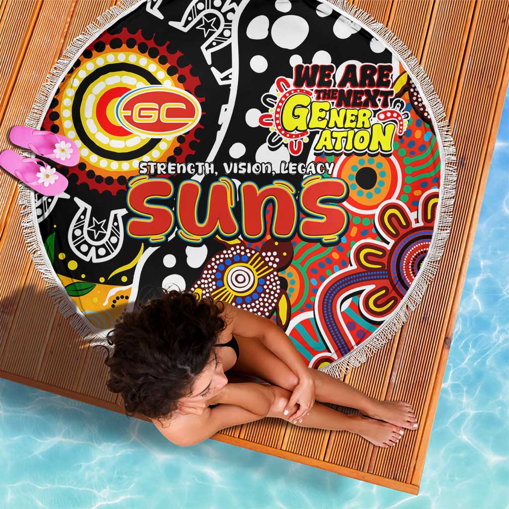 Suns AFL Celebrating 50 Years of Naidoc Beach Blanket NAIDOC Week 2025 Aboriginal