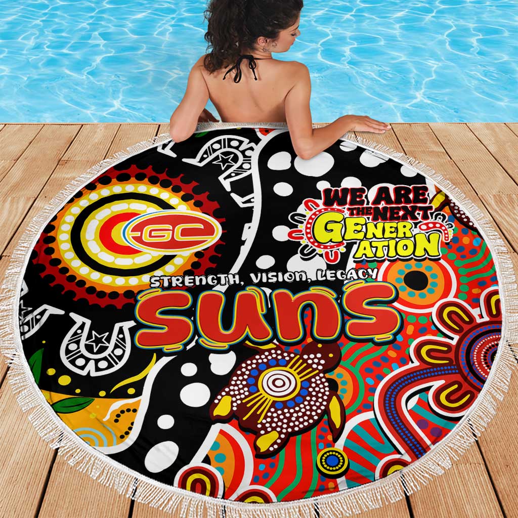 Suns AFL Celebrating 50 Years of Naidoc Beach Blanket NAIDOC Week 2025 Aboriginal