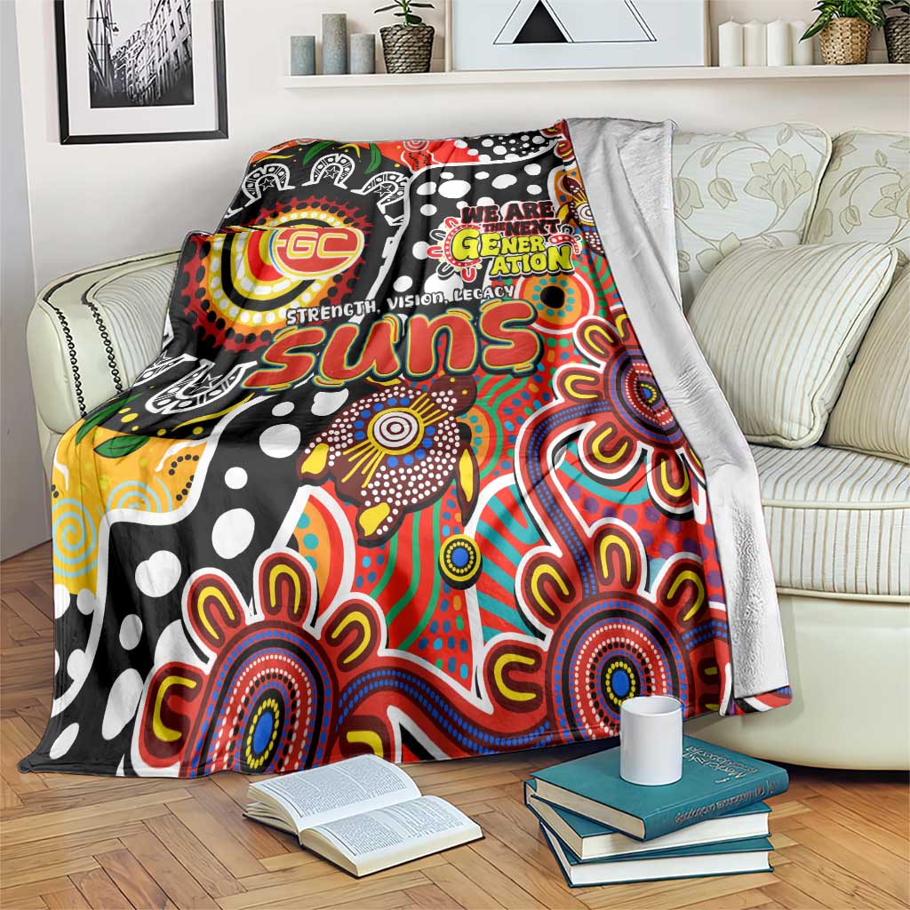 Suns AFL Celebrating 50 Years of Naidoc Blanket NAIDOC Week 2025 Aboriginal