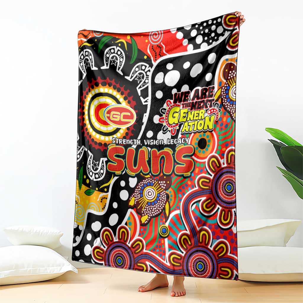 Suns AFL Celebrating 50 Years of Naidoc Blanket NAIDOC Week 2025 Aboriginal