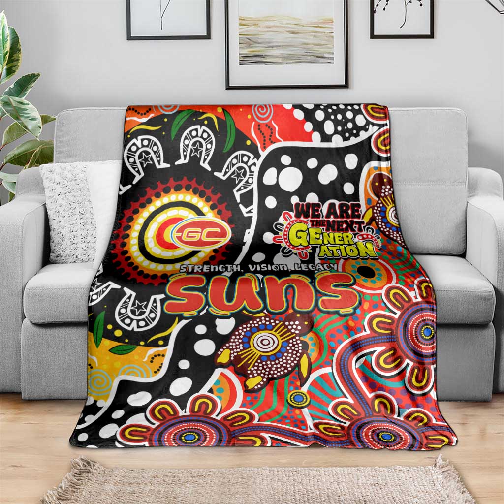 Suns AFL Celebrating 50 Years of Naidoc Blanket NAIDOC Week 2025 Aboriginal