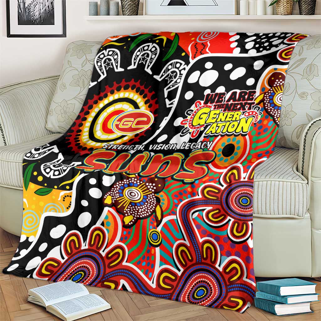 Suns AFL Celebrating 50 Years of Naidoc Blanket NAIDOC Week 2025 Aboriginal