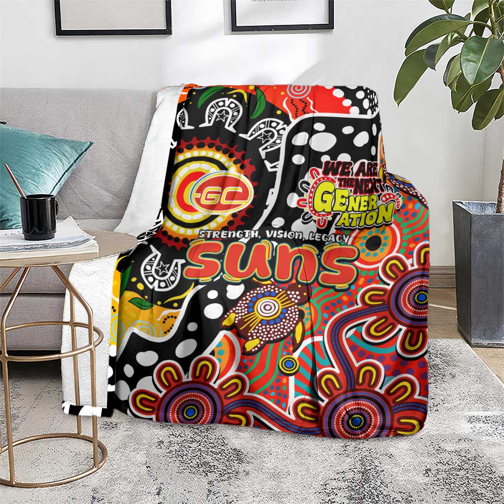 Suns AFL Celebrating 50 Years of Naidoc Blanket NAIDOC Week 2025 Aboriginal