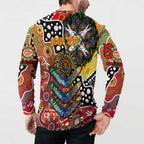 Personalised Suns AFL Celebrating 50 Years of Naidoc Button Sweatshirt NAIDOC Week 2025 Aboriginal