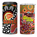 Suns AFL Celebrating 50 Years of Naidoc 4 in 1 Can Cooler Tumbler NAIDOC Week 2025 Aboriginal
