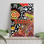 Suns AFL Celebrating 50 Years of Naidoc Canvas Wall Art NAIDOC Week 2025 Aboriginal