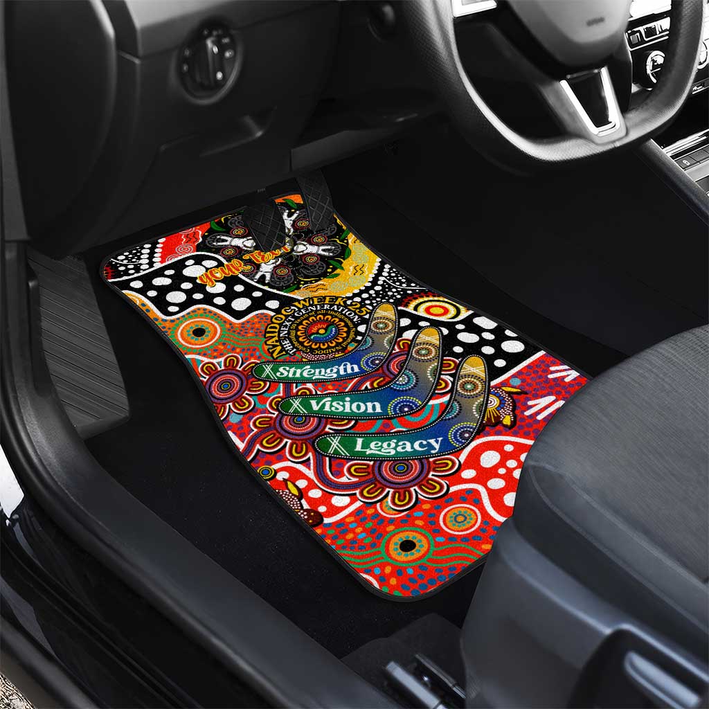 Suns AFL Celebrating 50 Years of Naidoc Car Mats NAIDOC Week 2025 Aboriginal