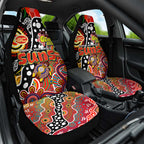 Suns AFL Celebrating 50 Years of Naidoc Car Seat Cover NAIDOC Week 2025 Aboriginal