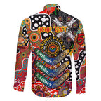 Personalised Suns AFL Celebrating 50 Years of Naidoc Family Matching Tank Maxi Dress and Hawaiian Shirt NAIDOC Week 2025 Aboriginal