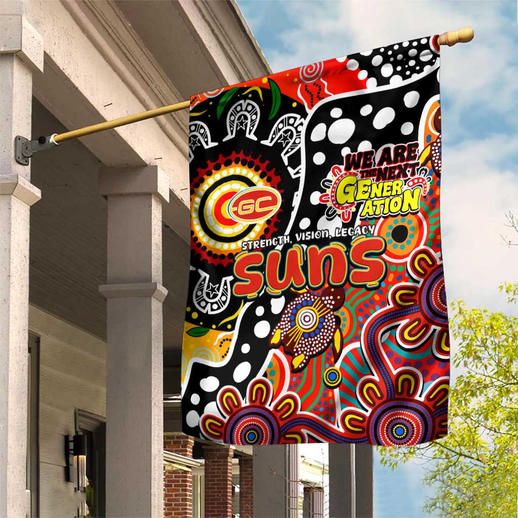 Suns AFL Celebrating 50 Years of Naidoc Garden Flag NAIDOC Week 2025 Aboriginal
