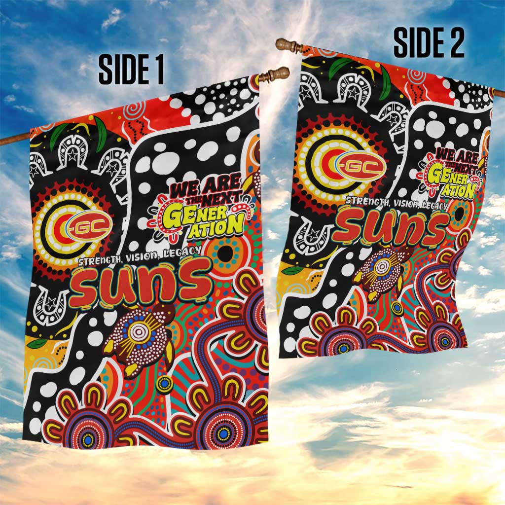 Suns AFL Celebrating 50 Years of Naidoc Garden Flag NAIDOC Week 2025 Aboriginal