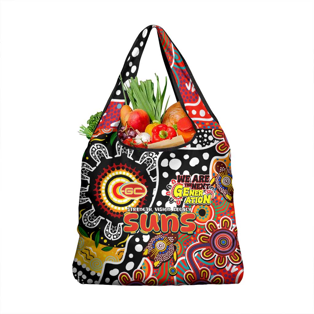 Suns AFL Celebrating 50 Years of Naidoc Grocery Bag NAIDOC Week 2025 Aboriginal