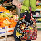 Suns AFL Celebrating 50 Years of Naidoc Grocery Bag NAIDOC Week 2025 Aboriginal