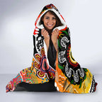 Suns AFL Celebrating 50 Years of Naidoc Hooded Blanket NAIDOC Week 2025 Aboriginal