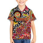 Personalised Suns AFL Celebrating 50 Years of Naidoc Kid Hawaiian Shirt NAIDOC Week 2025 Aboriginal