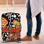 Suns AFL Celebrating 50 Years of Naidoc Luggage Cover NAIDOC Week 2025 Aboriginal