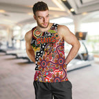 Personalised Suns AFL Celebrating 50 Years of Naidoc Men Tank Top NAIDOC Week 2025 Aboriginal