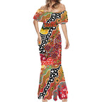 Personalised Suns AFL Celebrating 50 Years of Naidoc Mermaid Dress NAIDOC Week 2025 Aboriginal