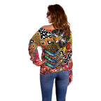 Personalised Suns AFL Celebrating 50 Years of Naidoc Off Shoulder Sweater NAIDOC Week 2025 Aboriginal