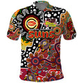 Personalised Suns AFL Celebrating 50 Years of Naidoc Polo Shirt NAIDOC Week 2025 Aboriginal