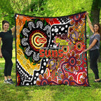 Suns AFL Celebrating 50 Years of Naidoc Quilt NAIDOC Week 2025 Aboriginal