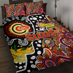 Suns AFL Celebrating 50 Years of Naidoc Quilt Bed Set NAIDOC Week 2025 Aboriginal