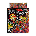Suns AFL Celebrating 50 Years of Naidoc Quilt Bed Set NAIDOC Week 2025 Aboriginal