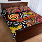 Suns AFL Celebrating 50 Years of Naidoc Quilt Bed Set NAIDOC Week 2025 Aboriginal