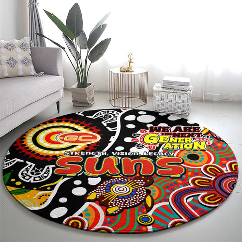 Suns AFL Celebrating 50 Years of Naidoc Round Carpet NAIDOC Week 2025 Aboriginal
