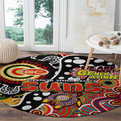 Suns AFL Celebrating 50 Years of Naidoc Round Carpet NAIDOC Week 2025 Aboriginal