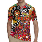 Personalised Suns AFL Celebrating 50 Years of Naidoc Rugby Jersey NAIDOC Week 2025 Aboriginal