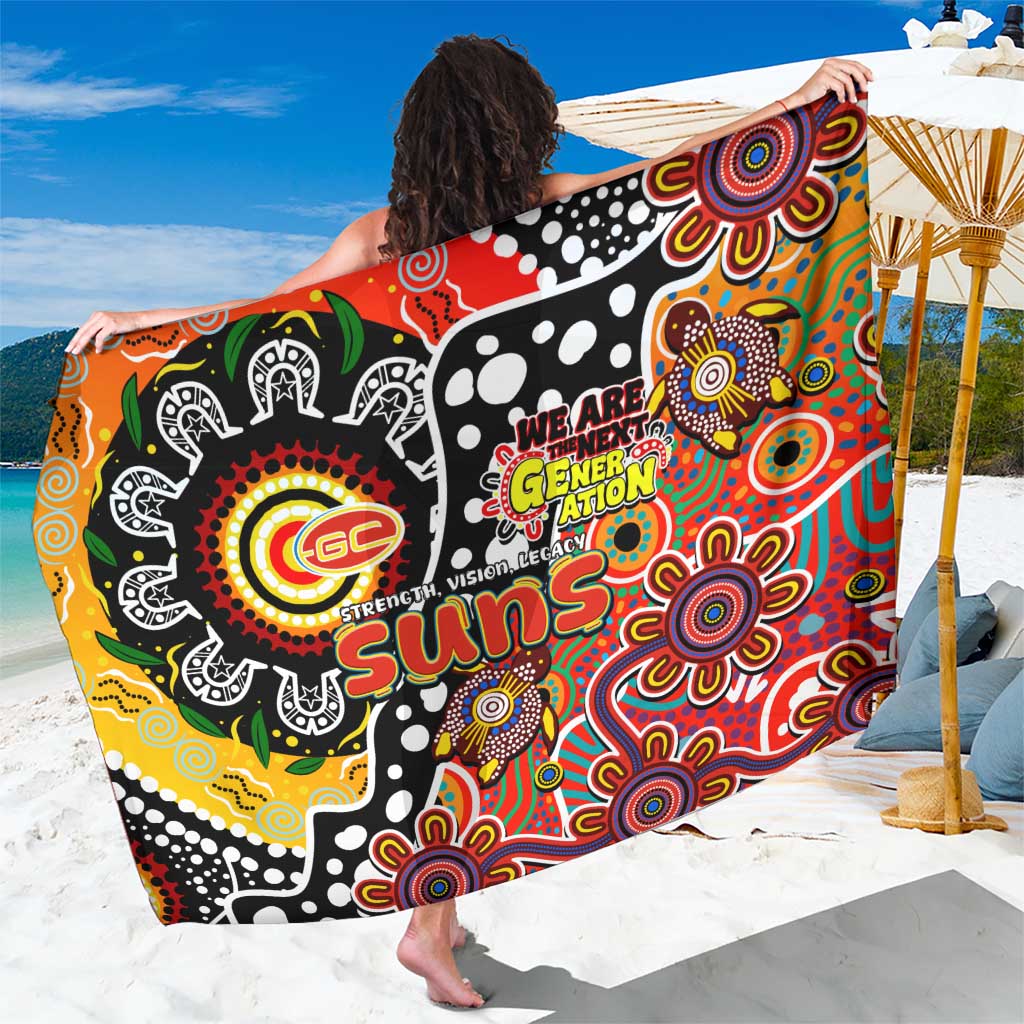 Suns AFL Celebrating 50 Years of Naidoc Sarong NAIDOC Week 2025 Aboriginal