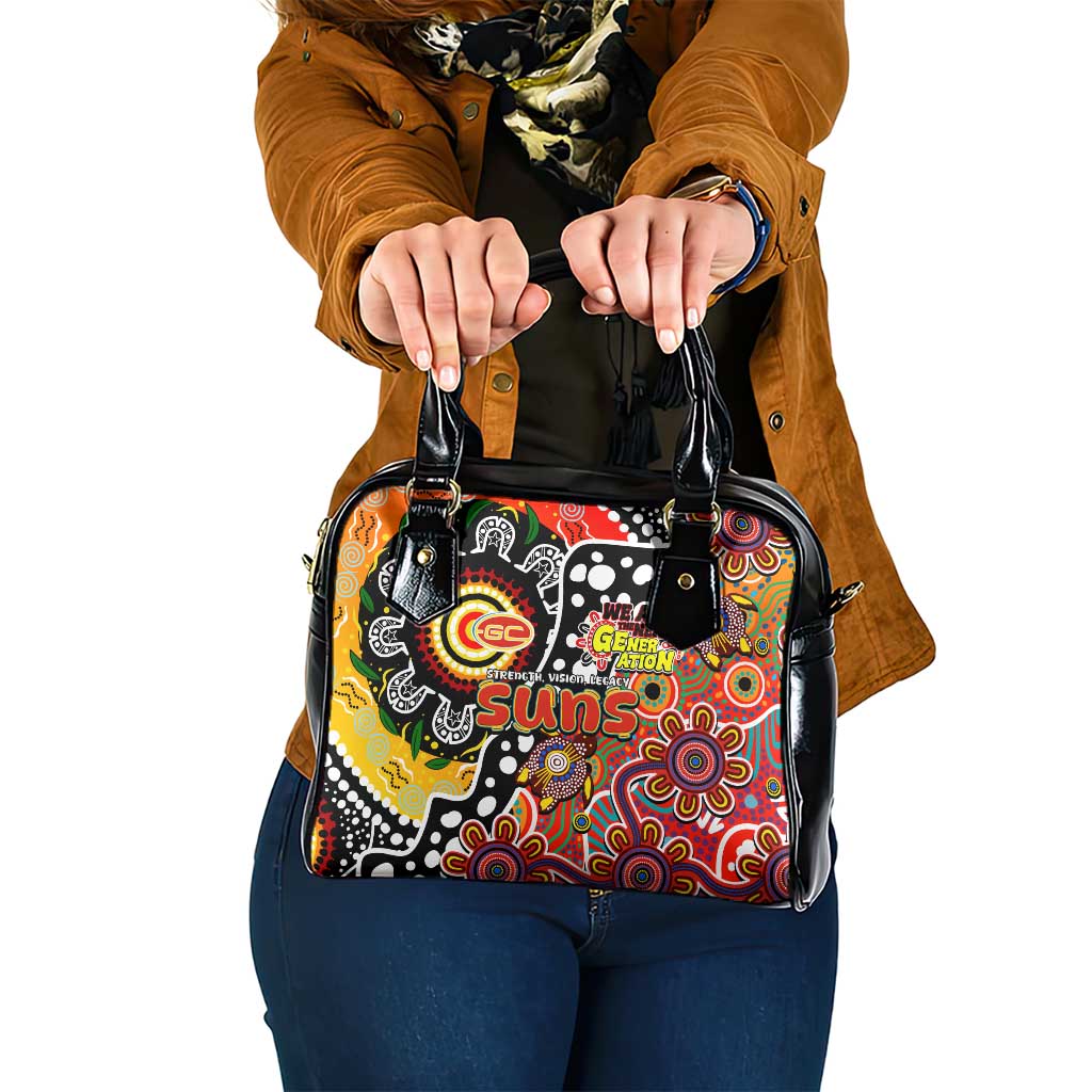 Suns AFL Celebrating 50 Years of Naidoc Shoulder Handbag NAIDOC Week 2025 Aboriginal