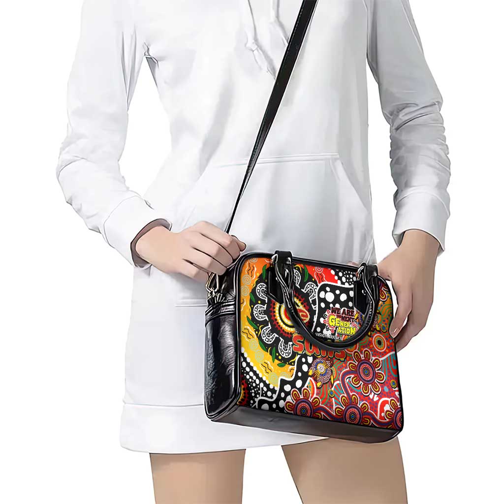 Suns AFL Celebrating 50 Years of Naidoc Shoulder Handbag NAIDOC Week 2025 Aboriginal