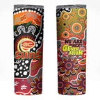 Suns AFL Celebrating 50 Years of Naidoc Skinny Tumbler NAIDOC Week 2025 Aboriginal