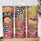 Suns AFL Celebrating 50 Years of Naidoc Skinny Tumbler NAIDOC Week 2025 Aboriginal