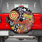 Suns AFL Celebrating 50 Years of Naidoc Spare Tire Cover NAIDOC Week 2025 Aboriginal