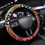 Suns AFL Celebrating 50 Years of Naidoc Steering Wheel Cover NAIDOC Week 2025 Aboriginal