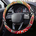 Suns AFL Celebrating 50 Years of Naidoc Steering Wheel Cover NAIDOC Week 2025 Aboriginal