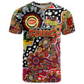 Personalised Suns AFL Celebrating 50 Years of Naidoc T Shirt NAIDOC Week 2025 Aboriginal