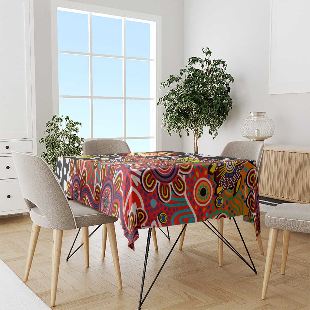 Suns AFL Celebrating 50 Years of Naidoc Tablecloth NAIDOC Week 2025 Aboriginal