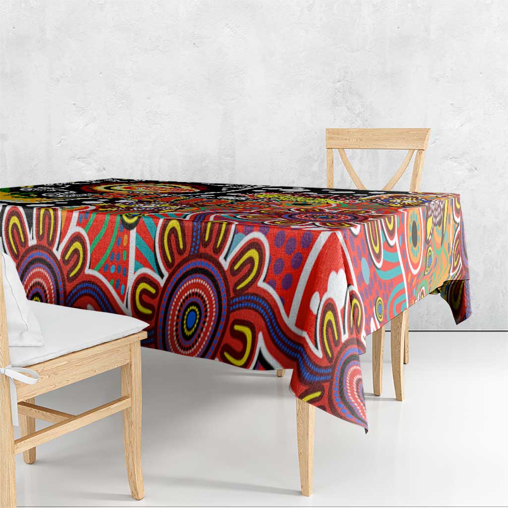Suns AFL Celebrating 50 Years of Naidoc Tablecloth NAIDOC Week 2025 Aboriginal