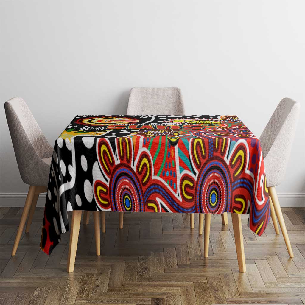 Suns AFL Celebrating 50 Years of Naidoc Tablecloth NAIDOC Week 2025 Aboriginal